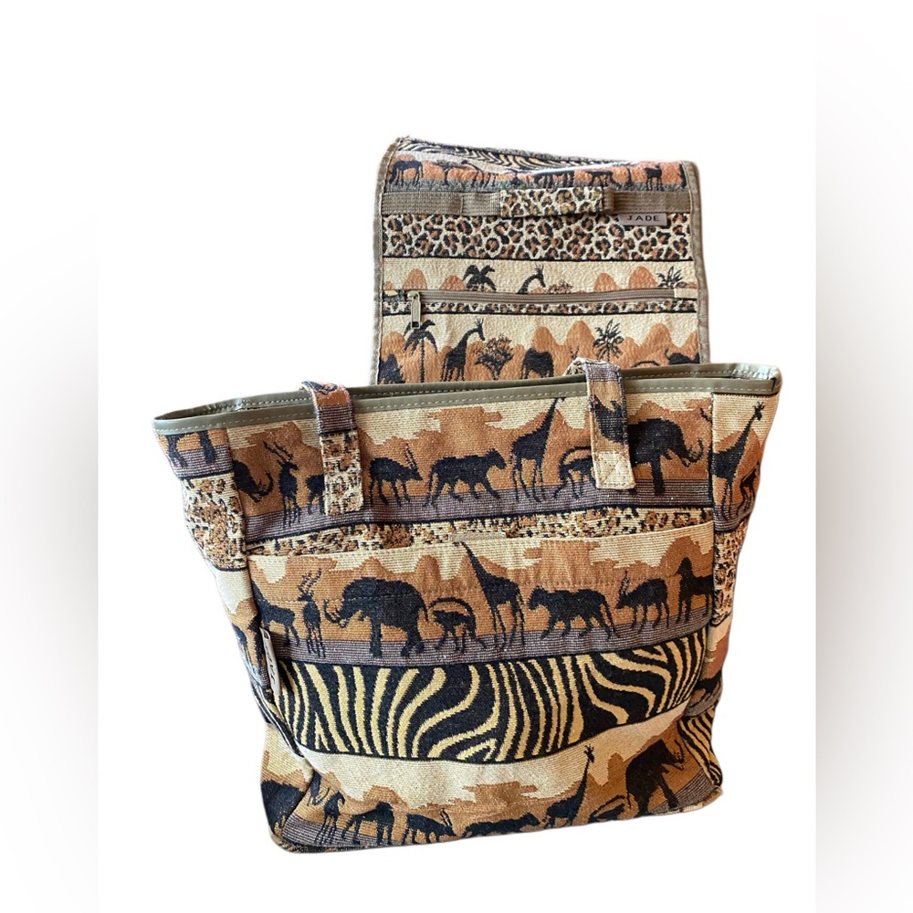 Jade Travel Rolling Case & Matching Tote Bag